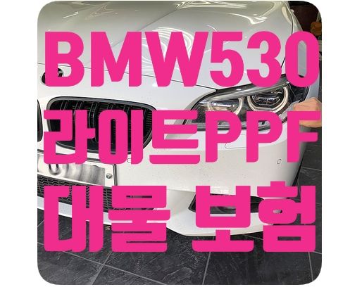 BMW530i 라이트PPF [보험처리]