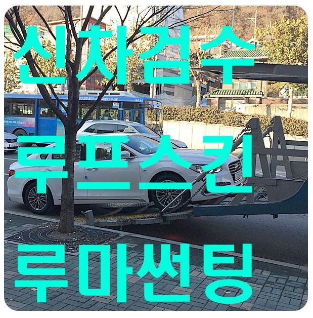 그랜져IG하이브리드 신차검수/루프스킨/신차썬팅 [Noblim 노블림 하이그로시]