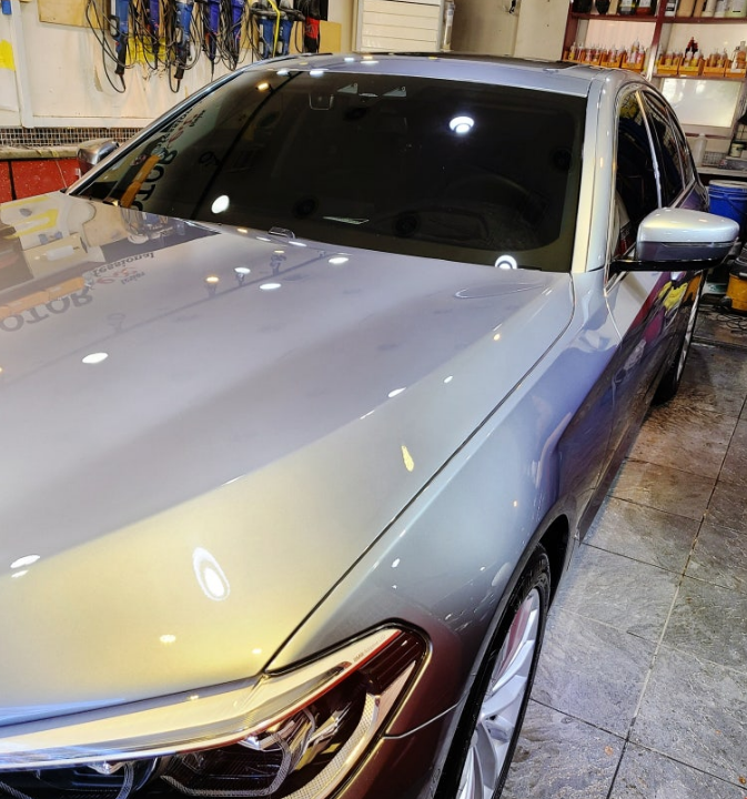 BMW 530I [잔기스 터치 흠집제거 석회물 제거 광택 코팅]