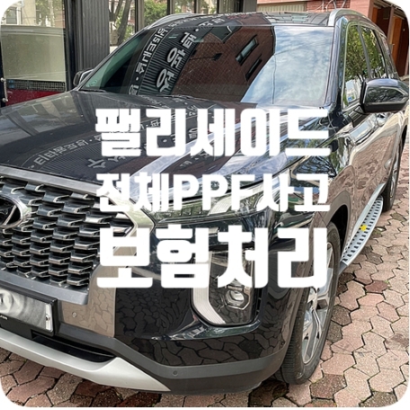 팰리세이드 PPF보수 [보험처리]
