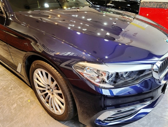 BMW 530I [광택 유리막코팅 도장 도색 흠집제거]