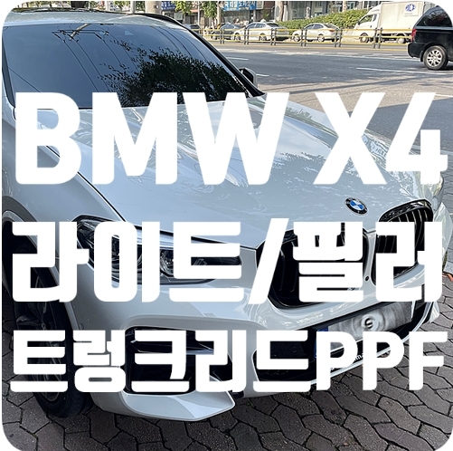 BMW X4 생활보호PPF