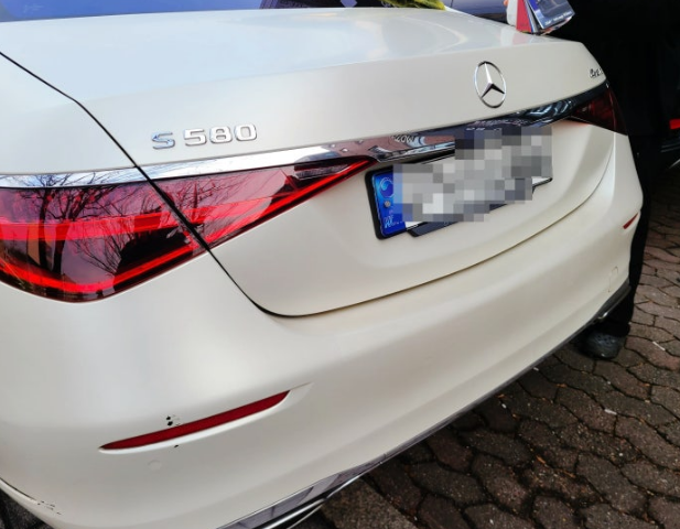 벤츠 S580 W223 [몰딩 떨어짐 찌그러짐 랩핑 필름 제거 무광 재시공 복원 교체]