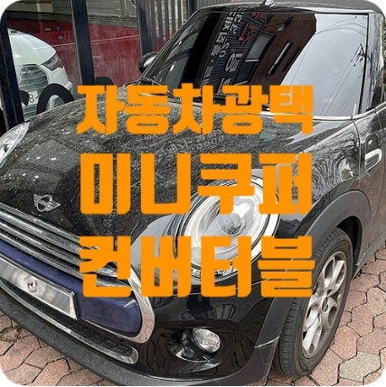 미니쿠퍼 컨버터블 [수성고광택]