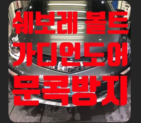 볼트ev 가디언가드 문콕방지