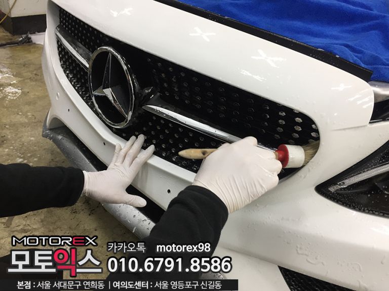 벤츠 C43AMG PPF시공