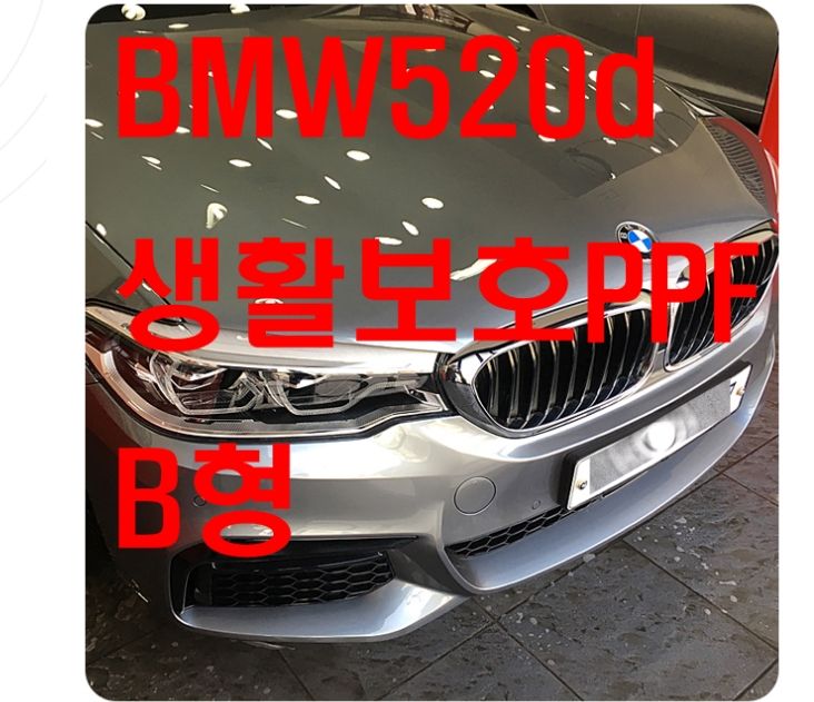 BMW520d 생활보호PPF B형 [나노커버]