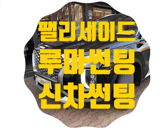 팰리세이드 신차썬팅 [루마썬팅]