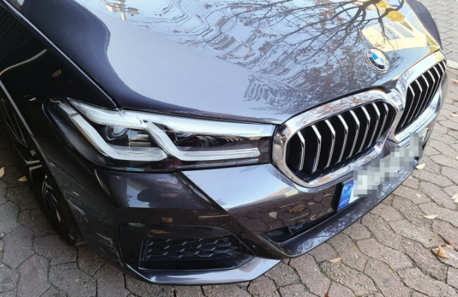 BMW 530I [앞범퍼 긁힘 보험 처리 수리비 견적 도색 까짐]