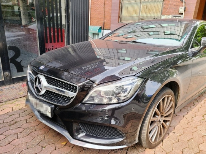 벤츠 CLS 400 뒤휀다[기스 도장 도색 흠집제거 수리 복원]