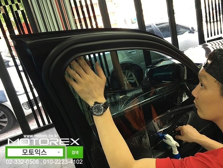 BMW528i 열차단썬팅 [틴트어카/루마썬팅]