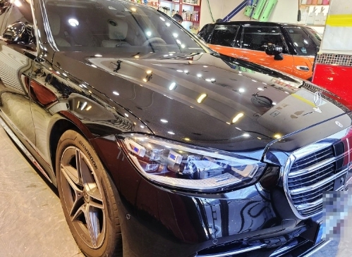 벤츠 S400D W223 [전체 유리막코팅 광택]