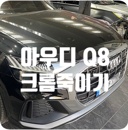 아우디Q8 [크롬죽이기]
